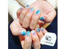 ピピランチェ(PIPIRANCHE)/爽やかニュアンスネイル