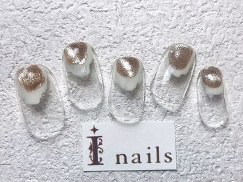アイネイルズ 梅田店(I nails)/塗りかけマグネット¥7700