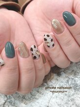 プライベート ネイルサロン マーマ(murmur)/アニマル柄ネイル