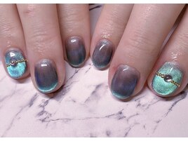 マグネット+リング風パーツ