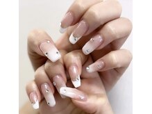 再現性で大好評！#ジェルネイル#マグネット#ワンホン#ニュアンス