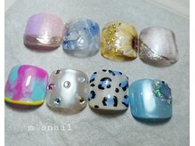 エムズネイル 武生店/フット夏定額デザイン♪