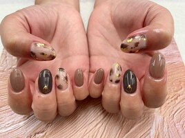 秋のオフィスネイル
