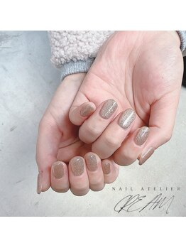 クリーム(Nail Atelier CREAM)/マグネット&フラッシュ