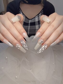 ココネイル 大塚店(coco nail)/チップ長い出しネイル