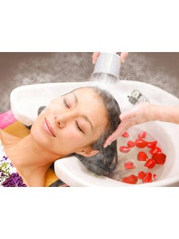 ヘッドスパで癒されたい