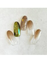 ミュナ(myuna)/ニュアンスグリーン