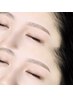 《自然なふんわり眉毛に》眉カラー+美眉矯正アイブロウWAX+間引き