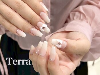 ネイルサロン テラブルー 渋谷店(Terra Blue)の写真/9時~23時営業【オフ無料★選べる定額¥4990~】シンプル派も大満足のデザイン多数!ハンド&フット同時施術OK