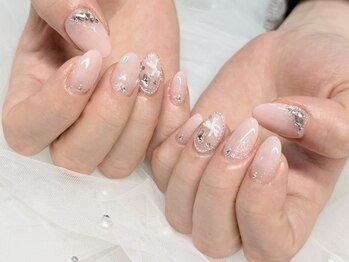 シオネイルサロン 下北沢2号店(sio.nailsalon)/パーツ込おまかせコース(90min)