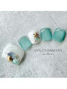 アンシャルマンネイルスタジオ(Ann charmant nail studio)/セレクトデザインコース¥7,300～