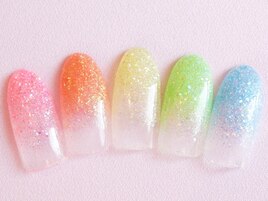 ラメグラデーション