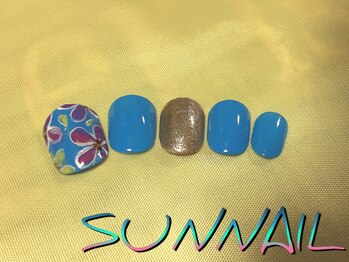 サンネイル(SUN NAIL)/★夏のフットネイル★