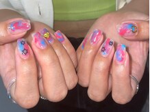 シェリーラメール 原宿店(cherie la mer)/もやもやネイル