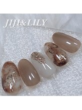 ジジ アンド リリー/カフェラテネイル