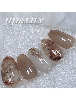 カフェラテネイル