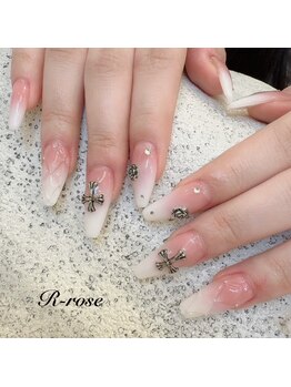アールローズ(R-rose)/クール系ネイル