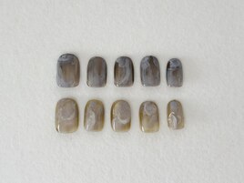 ちぐはぐネイル