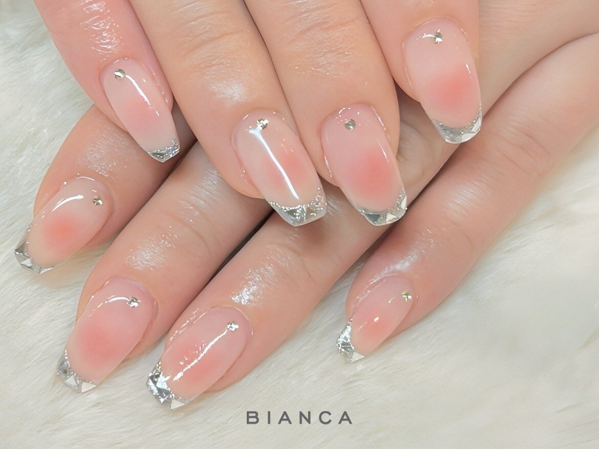 ガラスネイル/N￥9300￥R10300：PG009326874｜ビアンカ 恵比寿西口店