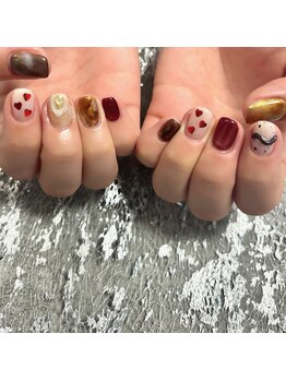 エムスタイル(Mstyle)/《ハンド》バレンタインネイル