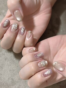 オレリ(Aureli)の写真/【大和駅7分】おとなのための隠れ家ネイルサロン♪自爪をいたわるパラジェル＆美フォルムで感動の指先へ☆