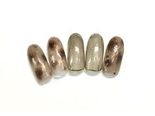 ネイルアンドまつげ リュフェール 五反田(Nail Lufaire)/ニュアンスシアーレオパード