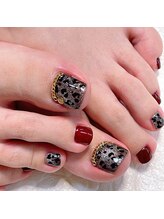 シュシュ(Chou chou)/マグネット＋レオパードフット