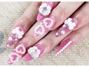 エムアイネイル(MI nail)/スカルプアートつけ放題12000