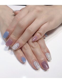 クリスタルネイルサロン(Crystal Nail)/マットツイードネイル