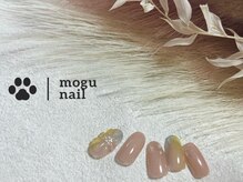 モグネイル(Mogunail)/5.6月定額B/ぷっくりフラワー