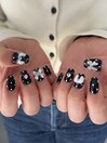 ドット、羽ネイル☆