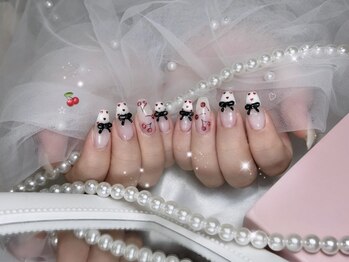 ベルグローアルファネイル(BELLE GROW ALPHA NAIL)/さくらんぼネイル