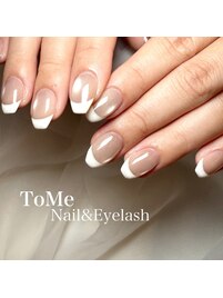 上品マグネット フレンチネイル