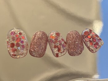 キラキラピンク