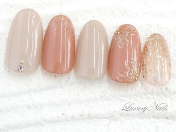 ラグジュアリーネイルズ アカバネ(Luxury Nails Akabane)/大人可愛い*桜Nail