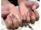 ピンクドット×レースネイル