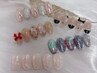 20種類から選べる♪きらきらワンホンネイル¥8980【カラー変更無料★】
