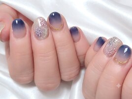 花火ネイル