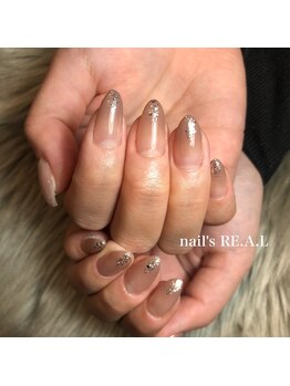 ネイルズリアル 倉敷(nail's RE.A.L)/グラデーションネイル