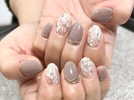 フラワーネイル