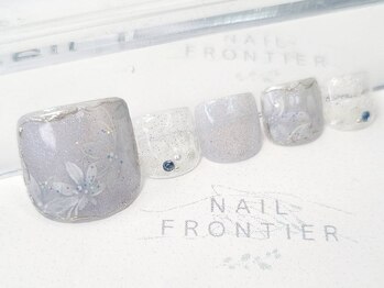 ネイルフロンティア 吉祥寺(NAIL FRONTIER)/マグネットお花フット8980円~