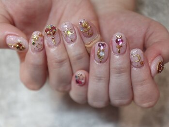 ネイルルーム アイボリー(nail room ivory)の写真/【8時半～予約OK】心斎橋1分★お出かけ前や仕事帰りにも♪シンプル～トレンドデザインまで幅広くご用意！