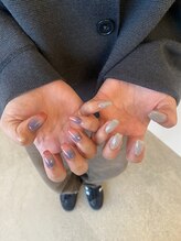 ポレ(pole)/2層グラデ×フラッシュ