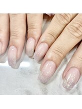 グリーディ 東山店(greedy)/ラメグラデーションネイル