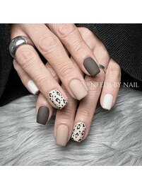 brown × leopard