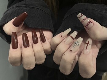 モア(MOI)の写真/【野々市横宮町/eye＆nail専門】自爪の健康を考えた負担の少ない長さ出し!上品でうっとりする縦長美爪に♪