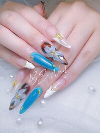 夏のデザインネイル