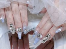 モカ 心斎橋(moca by Lee)/【Nanako】ブルーネイル