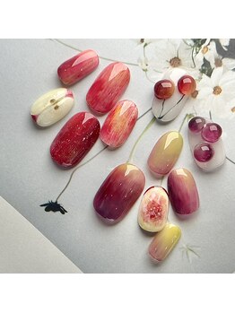 イッチ(ITCHi)の写真/【初回*人気art90分6545円】手描きアートが可愛いフルーツネイルや個性派マグネットネイルも人気♪池袋駅近