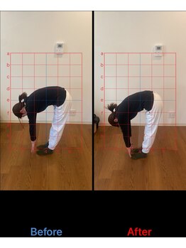 ヨモギ(YOMOGI)/ before/after【ピラティス】